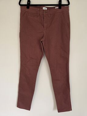 Market & Spruce Rust Slim Fit Skinny Jeans 14